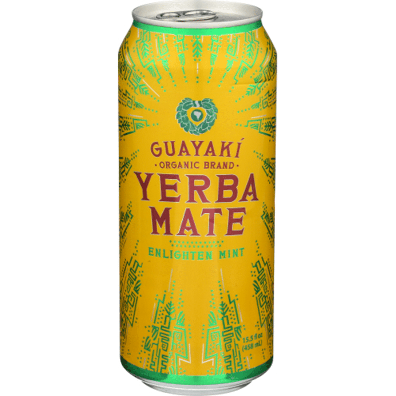 yerba mate drink guayaki vons