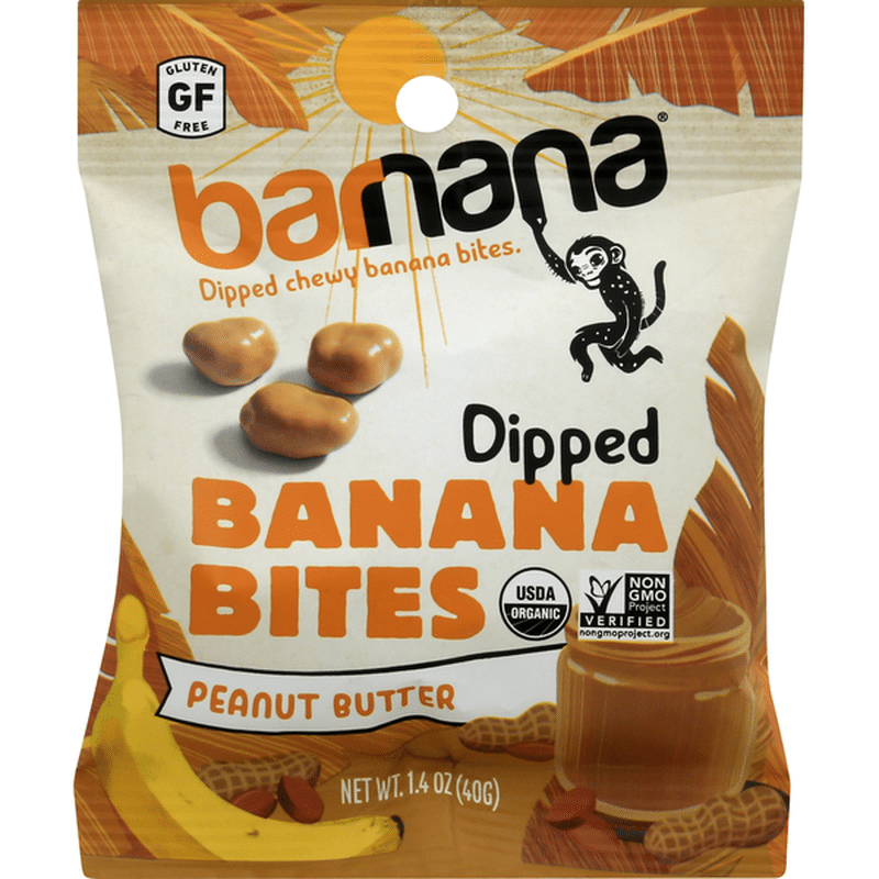 banana bites peanut butter