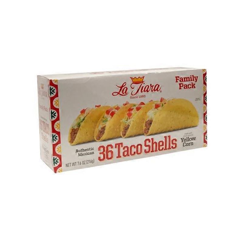La Tiara Family Pack Taco Shells (8.4 oz) from Albertsons Instacart