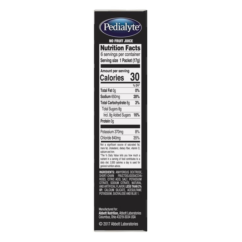 Pedialyte Advanced Care Plus Electrolyte Powder Berry