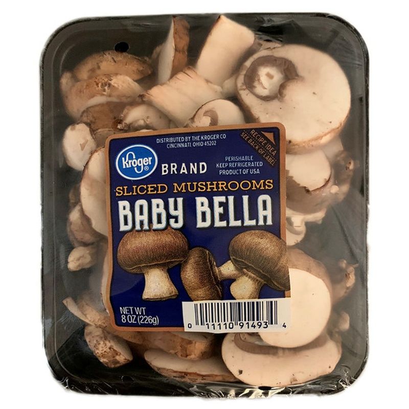 Kroger Fresh Selections Baby Bella Sliced Mushrooms