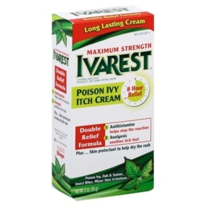 Ivarest Maximum Strength Poison Ivy Itch Cream (2 oz) from ...