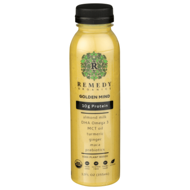 Remedy Organics Juice, Golden Mind (12 oz) Instacart