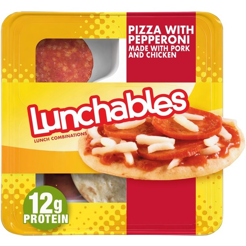 Lunchables Pizza with Pepperoni Meal Kit (4.3 oz) - Instacart