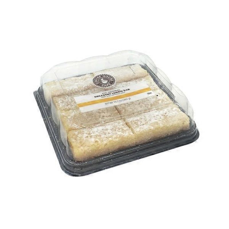 Coffee House Cafe Decadent Lemon Bar 8 Ct From Albertsons Instacart