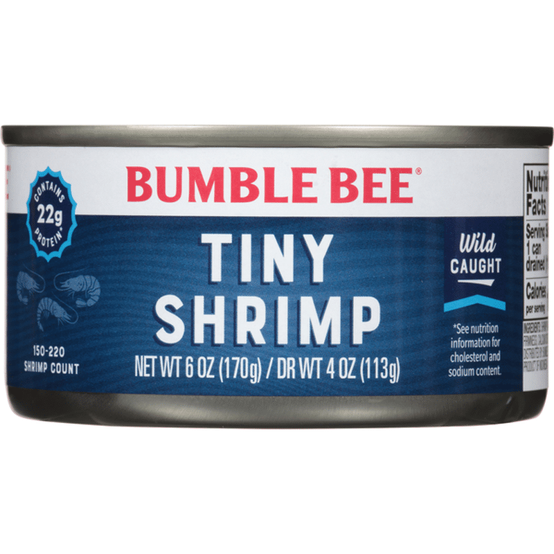 Bumble Bee Tiny Shrimp 4 Oz Instacart 0235