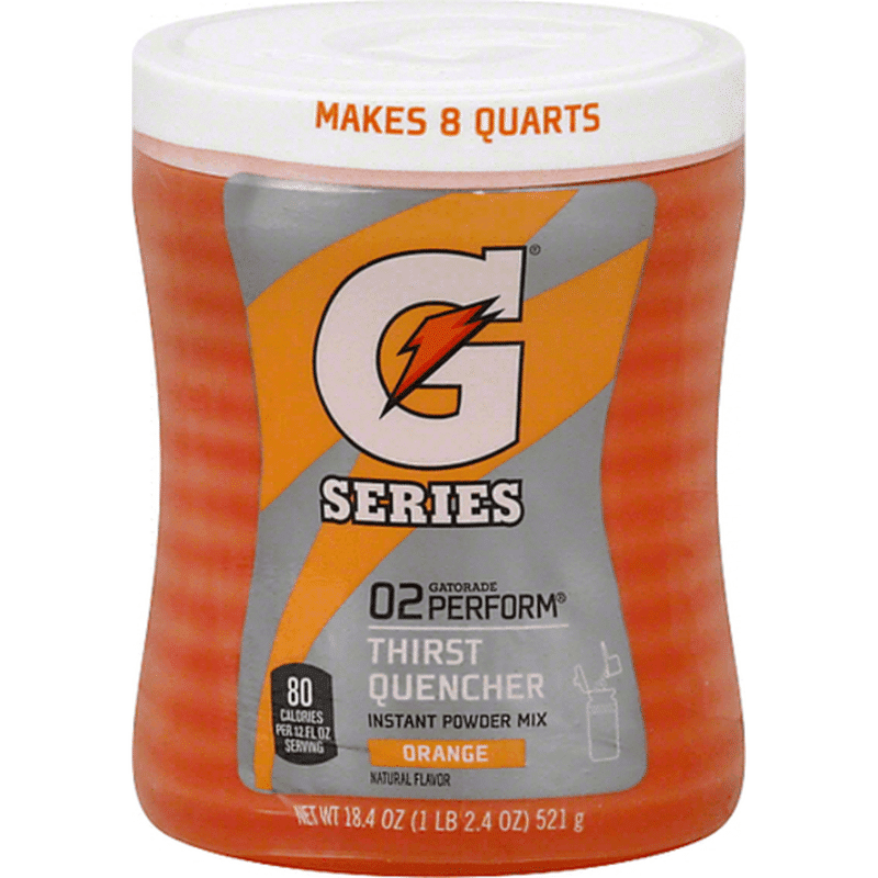 Gatorade Instant Powder Mix Orange (18 oz) - Instacart