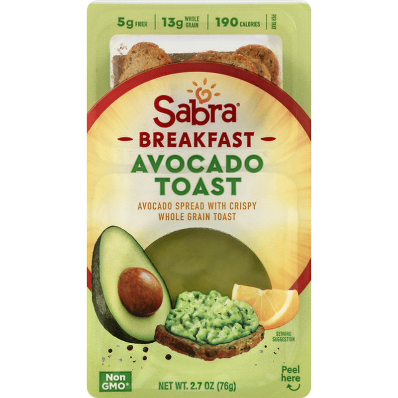 Sabra Breakfast Avocado Toast Avocado Spread (2.7 oz) Instacart