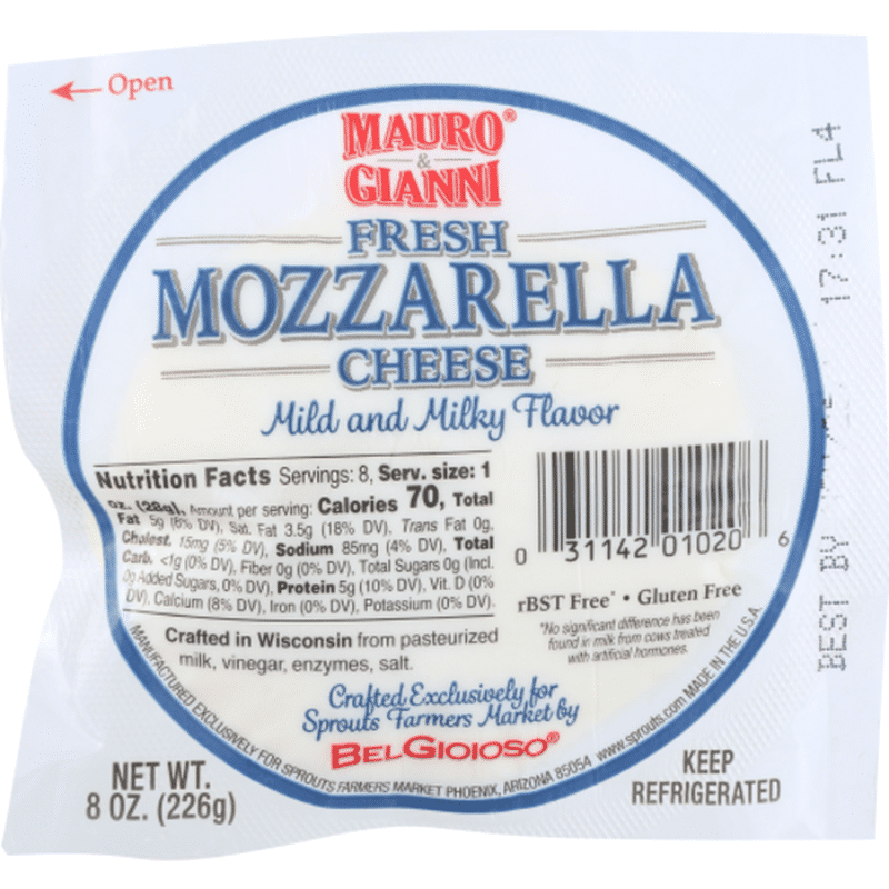 Mauro Gianni Mozzarella Cheese Ball (8 oz) from Sprouts Farmers Market