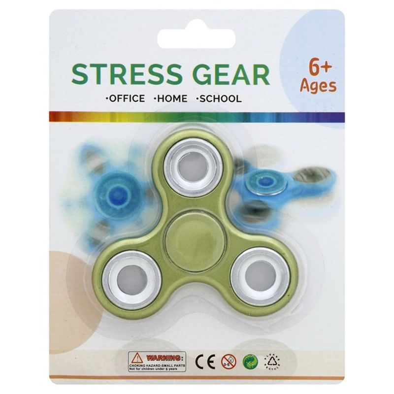 stress gear fidget spinner