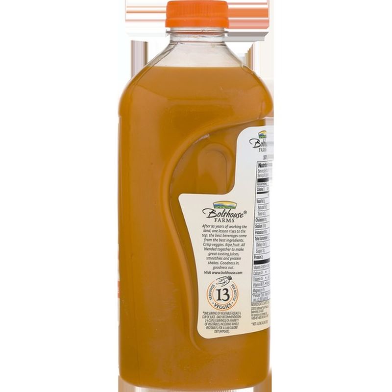 Bolthouse Farms 100 Carrot Juice (52 fl oz) from Smart & Final Instacart