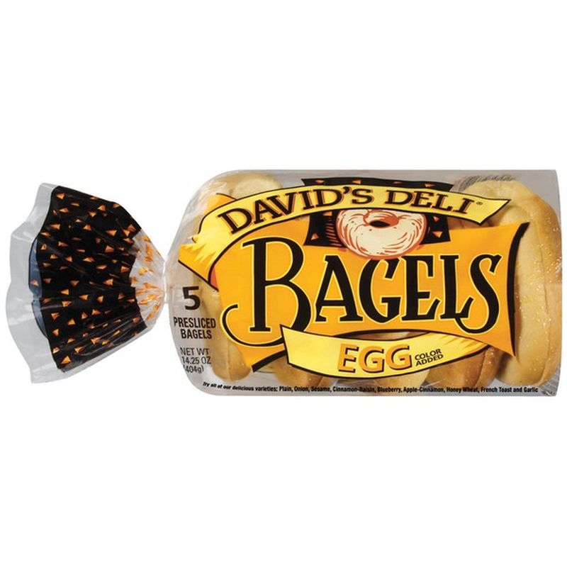 David's Deli Egg Presliced Bagels (14.25 oz) Instacart