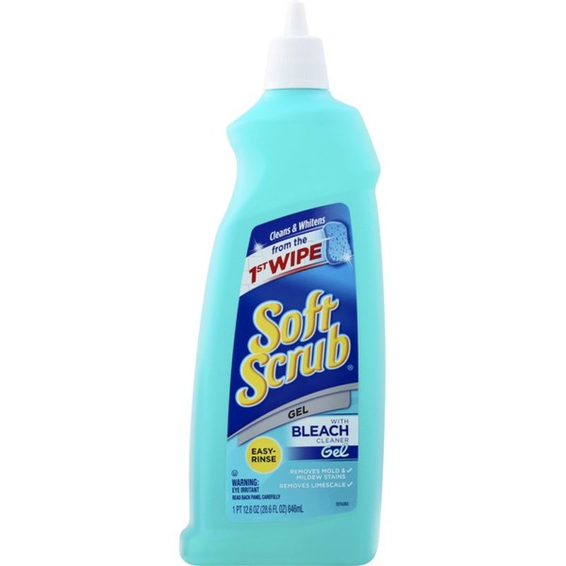 Soft Scrub With Bleach Cleaner Gel (28.6 oz) Instacart