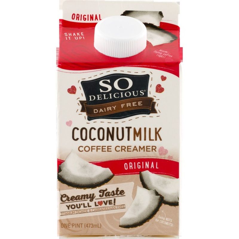 So Delicious Dairy Free Organic Original Coconutmilk Creamer (16 oz