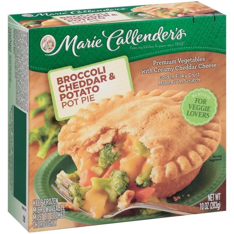 Marie Callender's Broccoli Cheddar And Potato Pot Pie (10 oz) Instacart