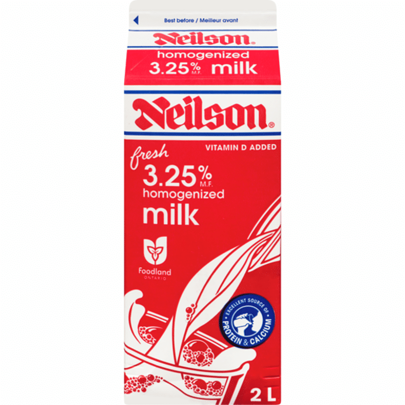 Neilson 325 Homogenized Milk 2000 Ml Instacart