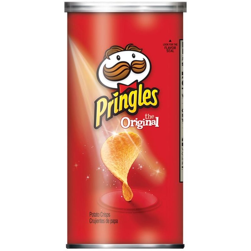 Pringles Original Potato Crisps (3.4 oz) - Instacart