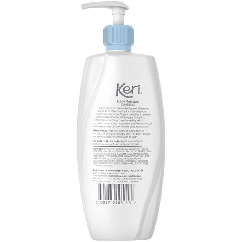 Keri Daily Moisture Original Lotion (15 oz) from Stop & Shop Instacart