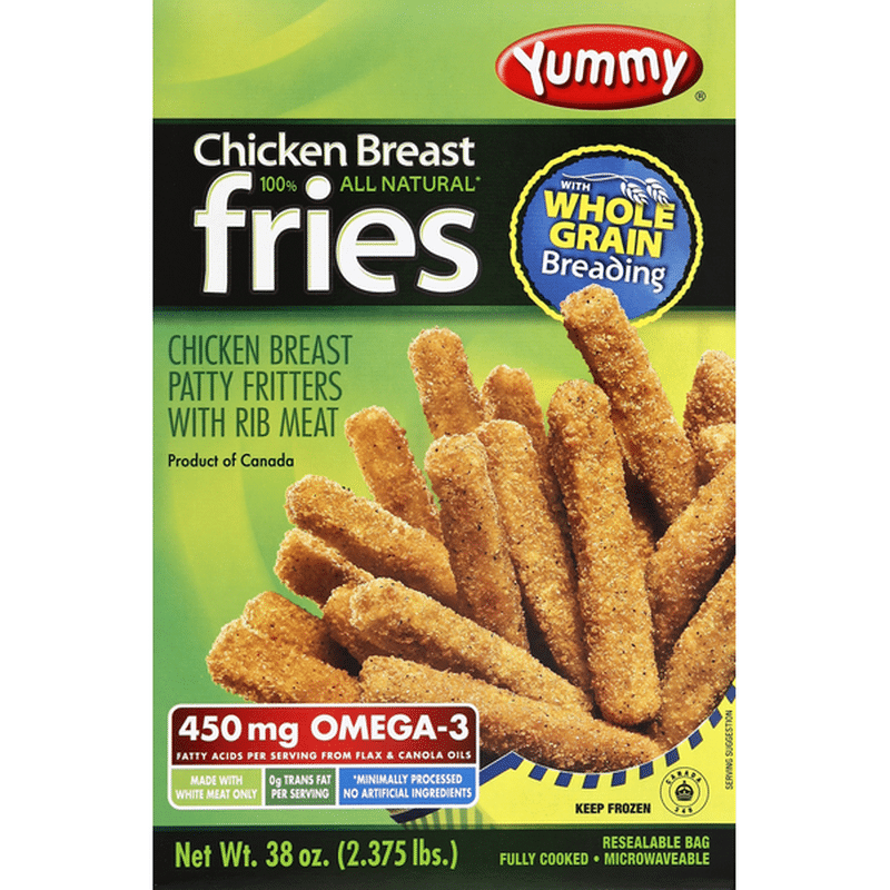 Yummy Chicken Breast Fries (38 oz) - Instacart