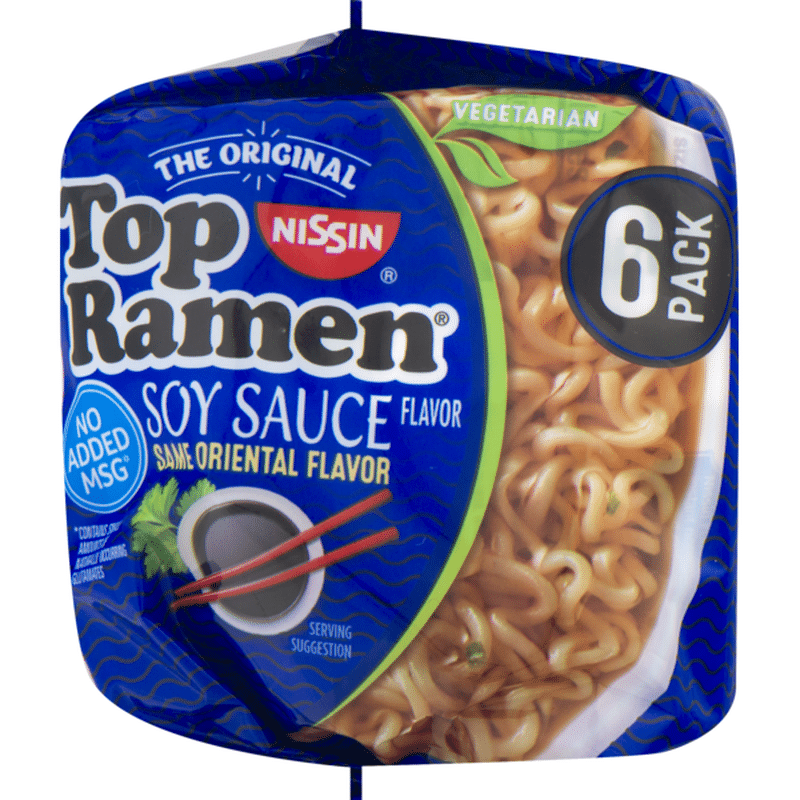 Top Ramen Noodle Soup Soy Sauce 3 Oz Instacart