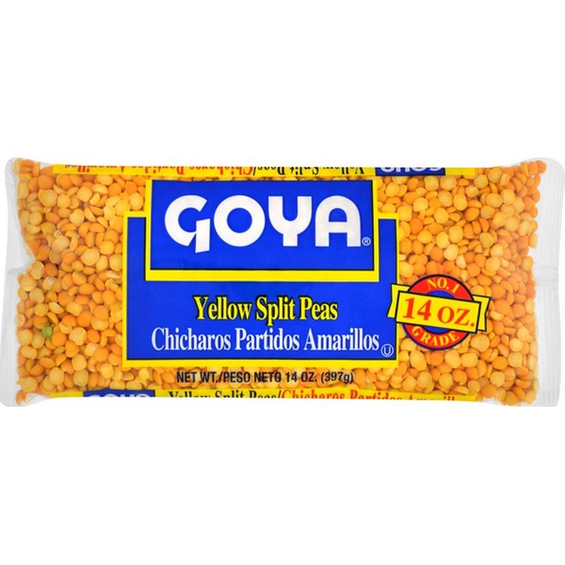 Goya Yellow Split Peas, Dry (14 oz) Instacart