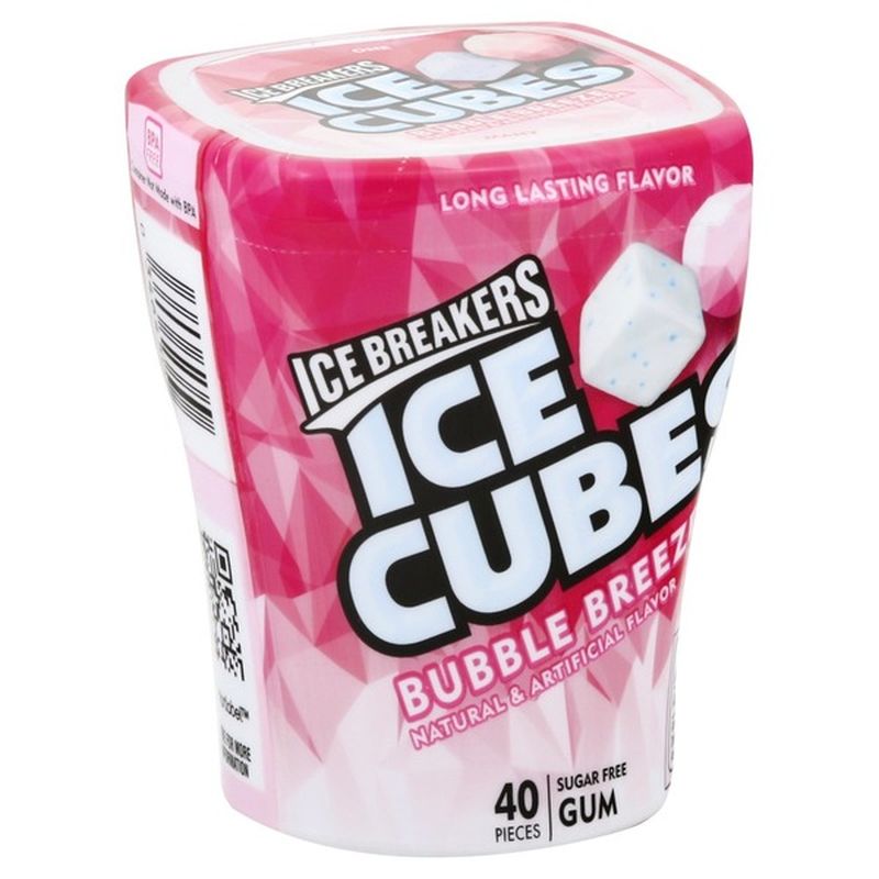 Ice Breakers Gum, Sugar Free, Kiwi Watermelon (40 each) - Instacart