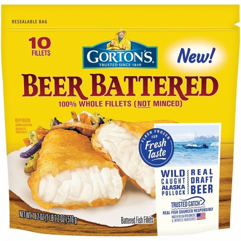 Gorton's Beer Battered Crispy Fish Fillets