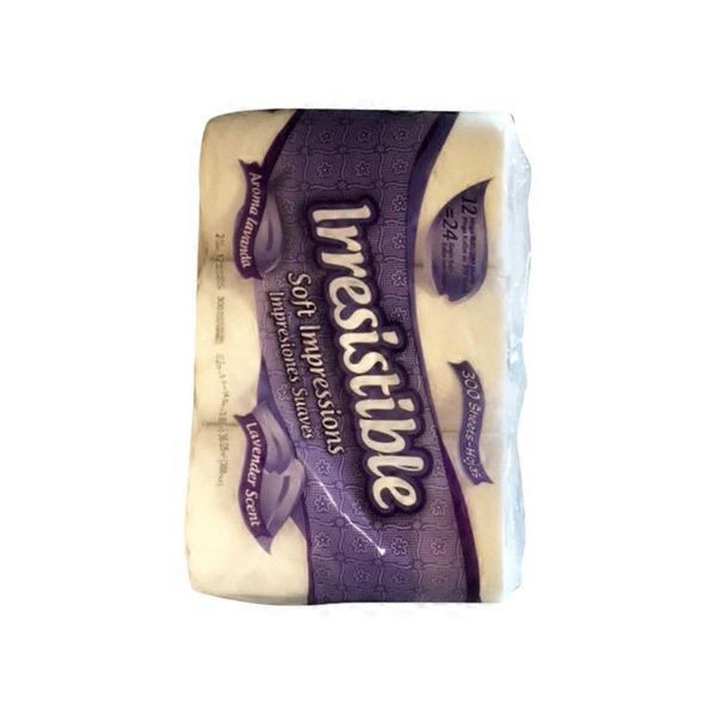 Irresistible Soft Impressions Lavender Scented Bath Tissue (12 ct
