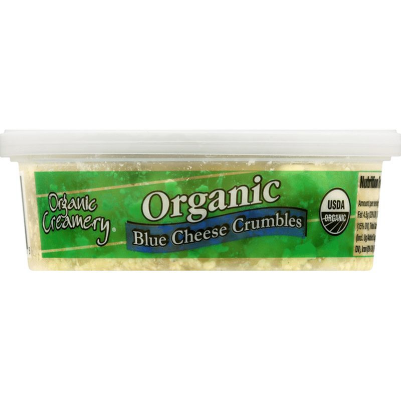 Organic Creamery Blue Cheese Crumbles, Organic (4 oz) Instacart