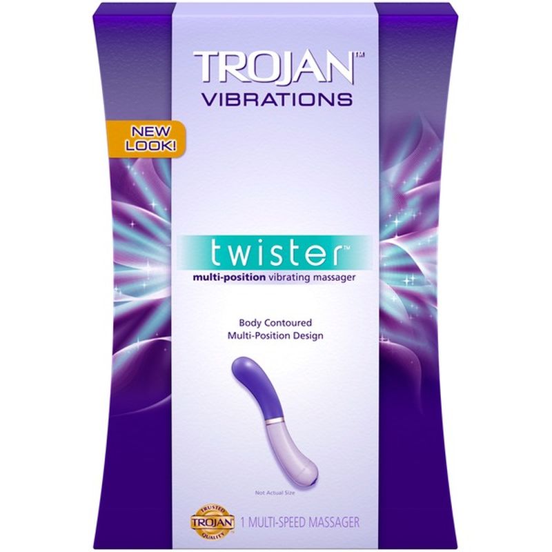 Trojan Vibrations Twister Multi Position Vibrating Personal Massager Each Instacart