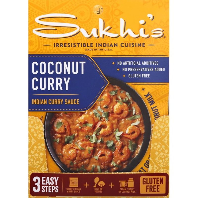Sukhis Indian Curry Sauce, Coconut Curry (3 oz) from Harris Teeter