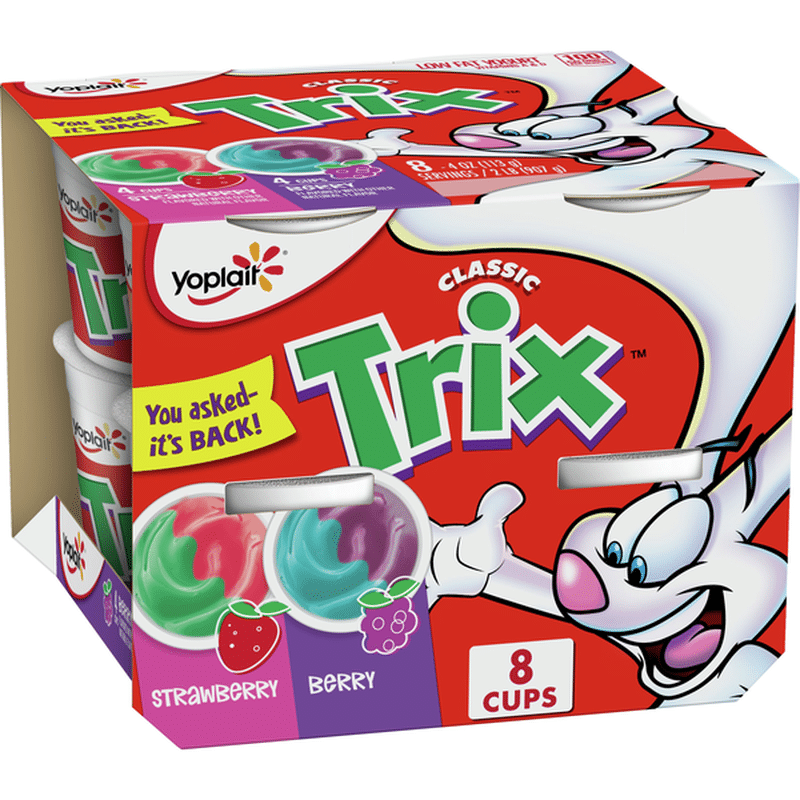 Yoplait Kids Yogurt, Disney Princess Berry/Strawberry Variety Pack, 8