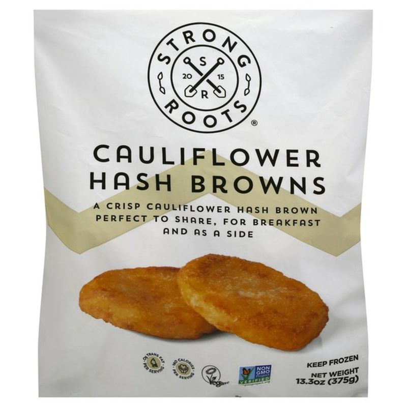Strong Roots Hash Browns Cauliflower 13 3 Oz Instacart