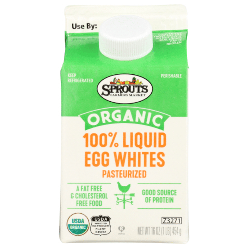 Sprouts Organic 100 Liquid Egg Whites (16 oz) Instacart
