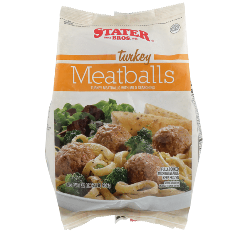 Stater Bros Turkey Meatballs (32 oz) Instacart