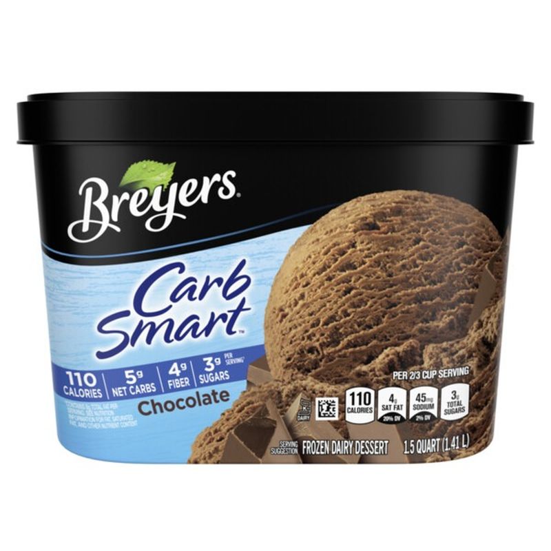 Breyers Frozen Dairy Dessert Chocolate (48 oz) from Lunardi’s Markets