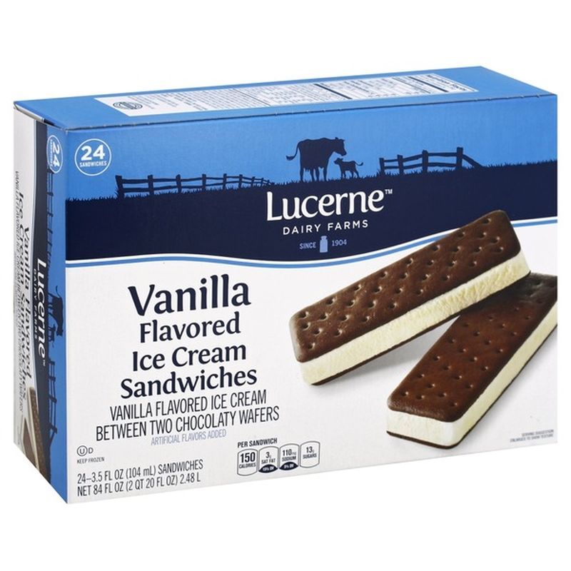 Signature Select Artificially Flavored Vanilla Ice Cream With Chocolaty ...