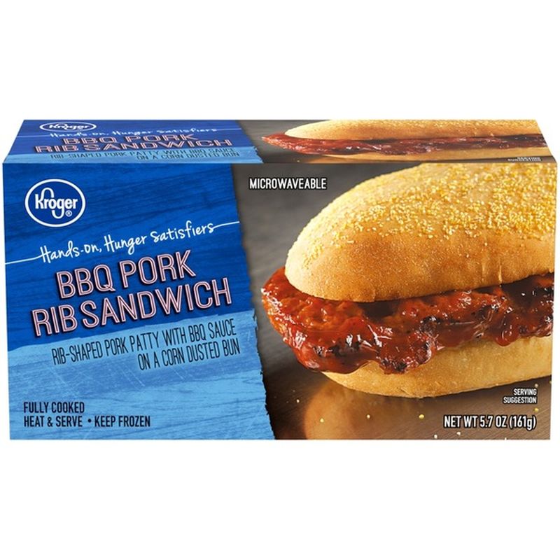 Kroger Bbq Pork Rib Sandwich Kroger Cook In Bag Ribs Review