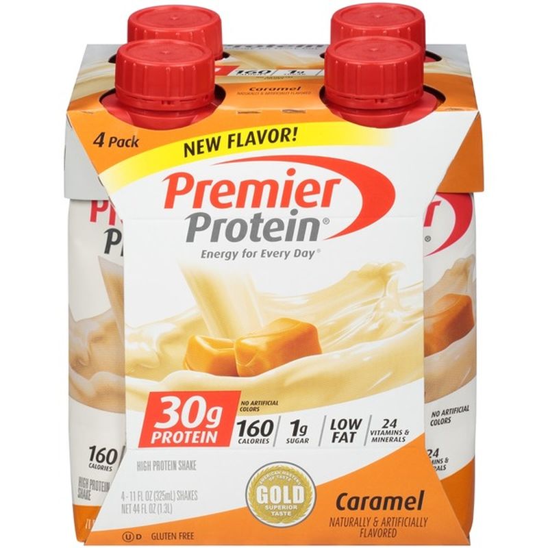 Premier Protein Caramel High Protein Shake (4 each) from Kroger Instacart