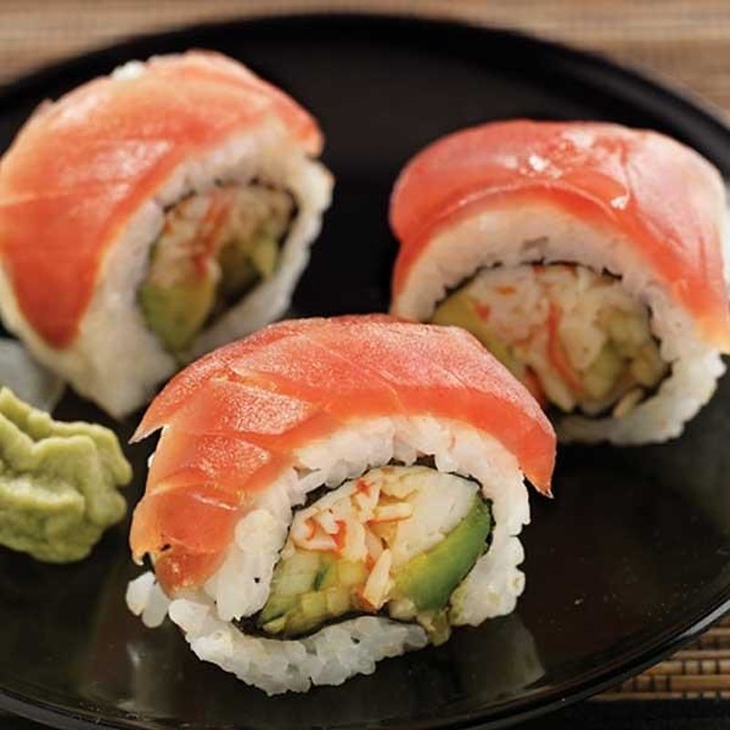 S. Tsunami Afc Sushi Red Chili Roll, Prepared In Store, Ready To Eat