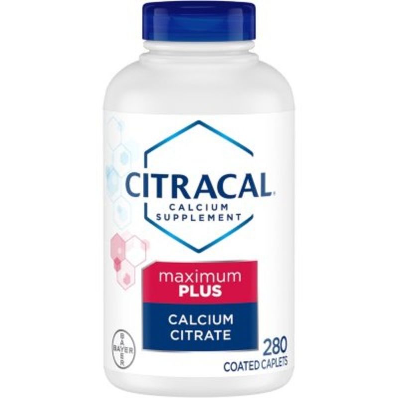 Citracal Maximum Calcium Citrate + D3 Calcium Supplement (280 ct) from
