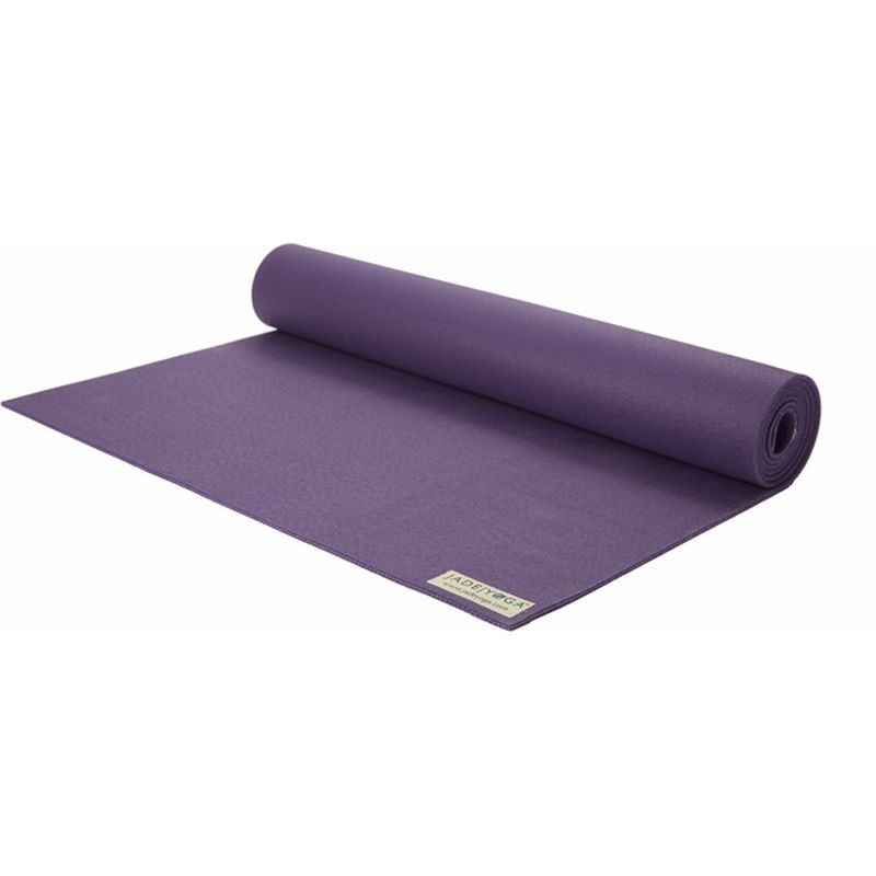 Jade Yoga Harmony Professional Yoga Mat - Purple - 3/16" x 24" x 68"