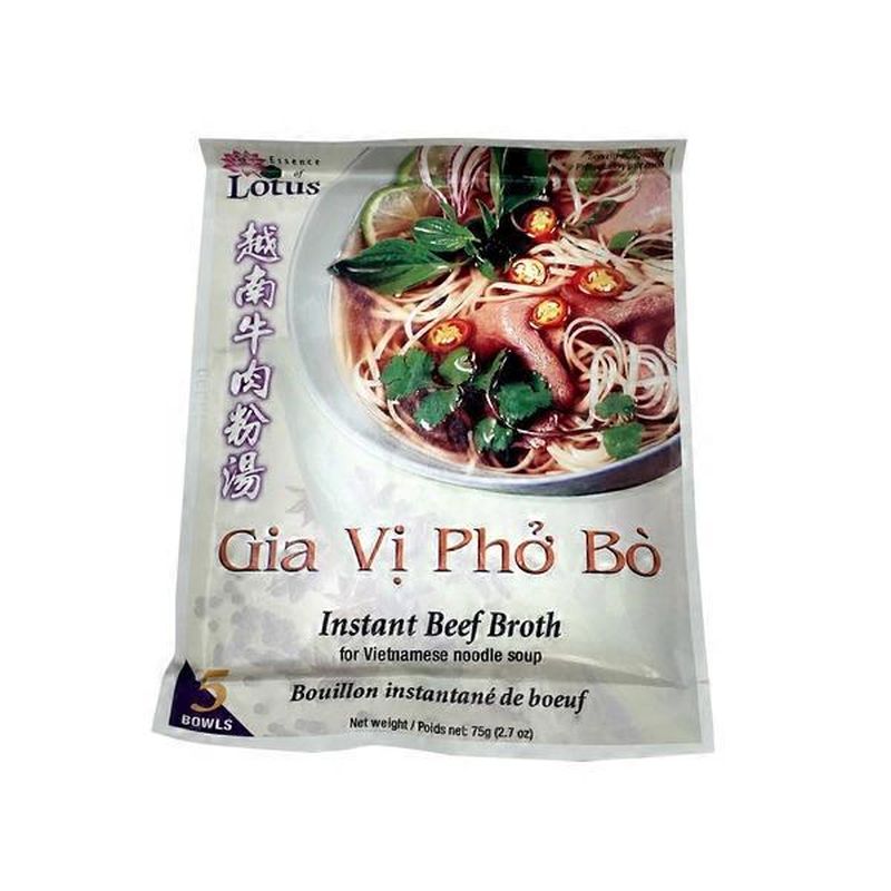 Gia Vi Pho Bo Instant Beef Broth for Vietnamese Noodle ...