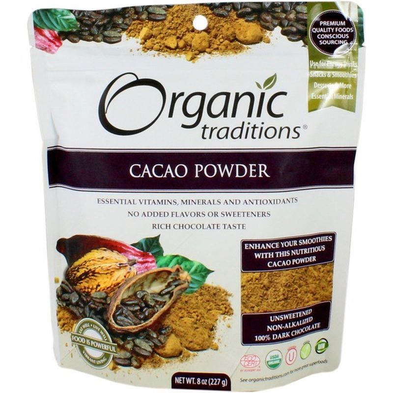 Organic Traditions Cacao Powder