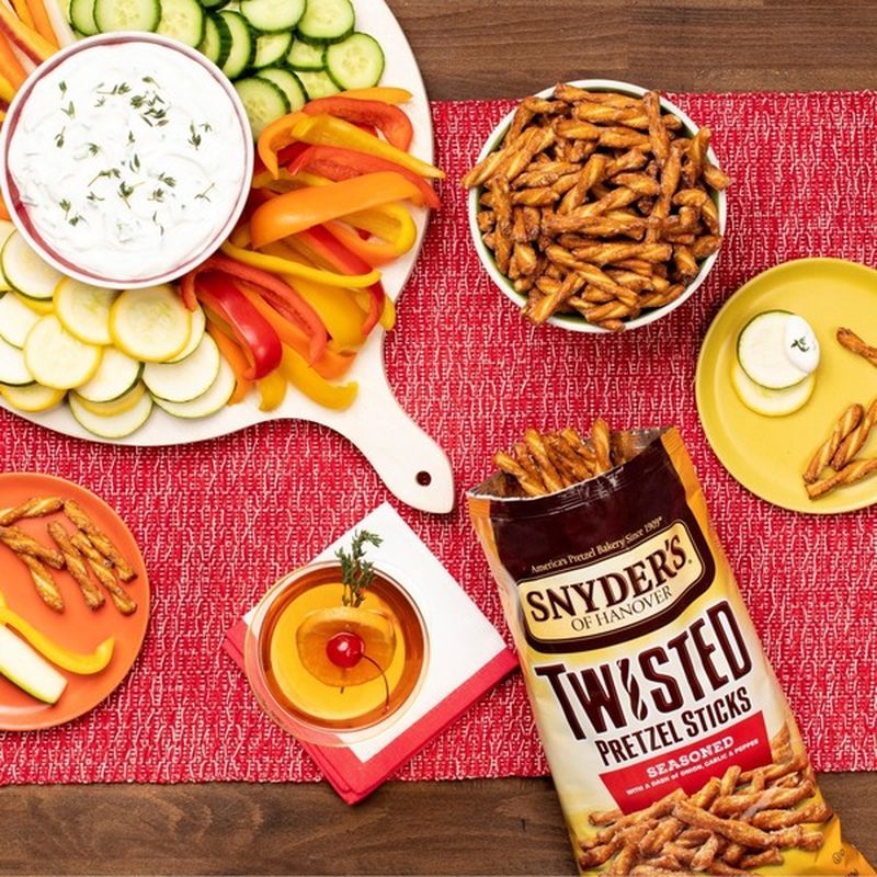 Snyder's of Hanover® Seasoned Twisted Pretzel Sticks (12 oz) Instacart