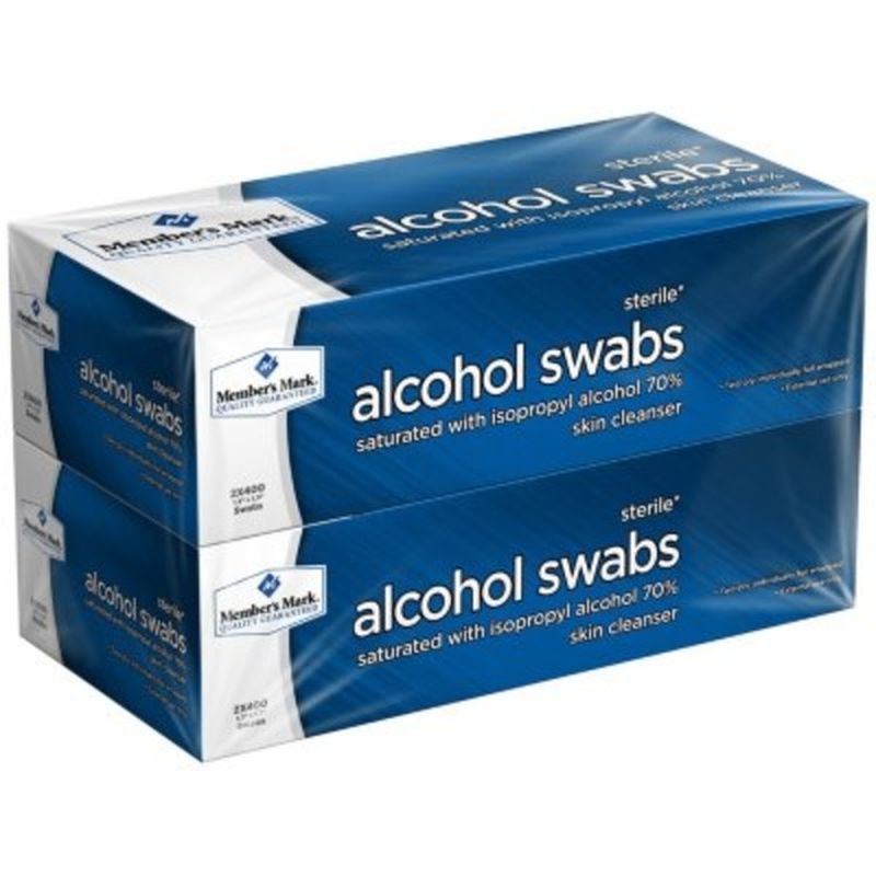 alcohol swabs walmart