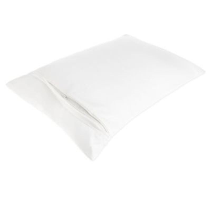Nestwell Aloe Infused Cotton Comfort King Pillow Protector in White