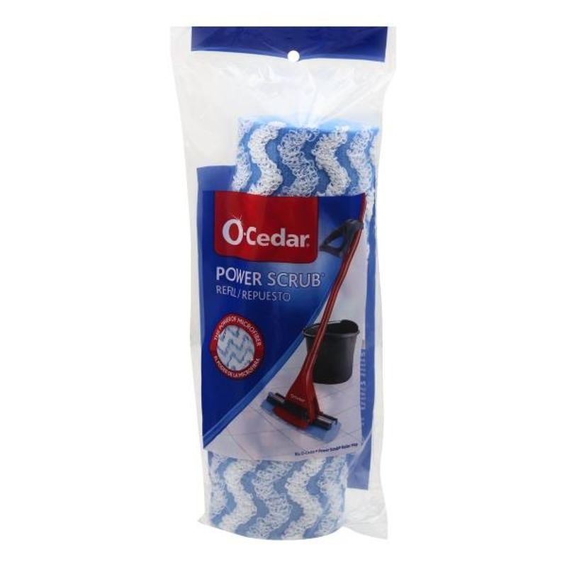 Vileda O Cedar Power Scrub Mop Refill Microfiber Roller L
