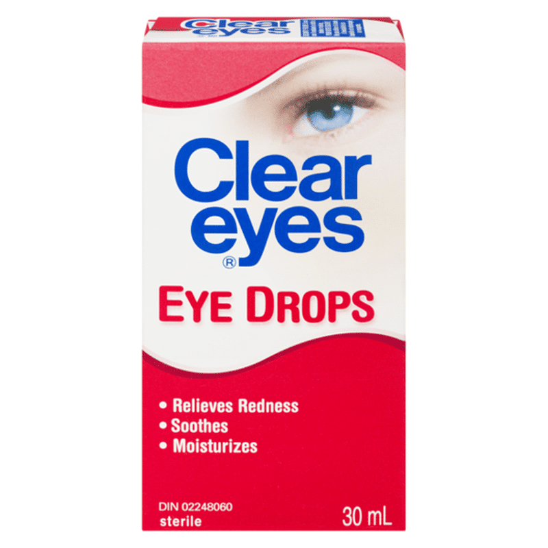 Clear Eyes (CN) Collyre, Eye Drops (30 ml) from Real Canadian