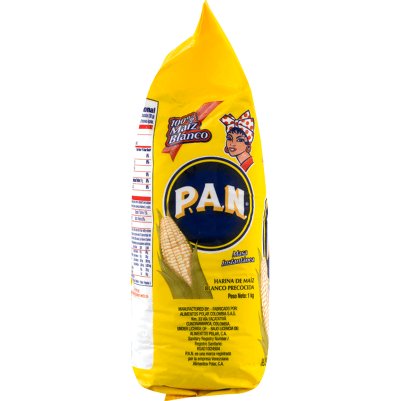 P.a.n. 100 White Corn Instant Dough PreCooked White Maize Meal (35.27 oz) from Food Lion